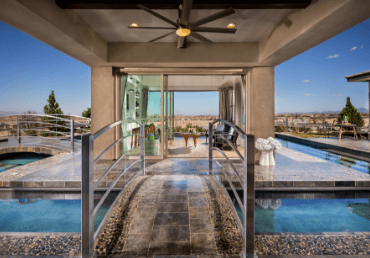 Palisades Collection model home in Regency at Summerlin