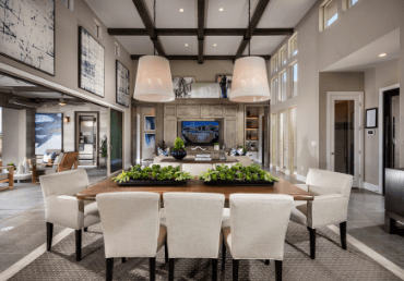 Pinnacle Collection model home in Regency at Summerlin